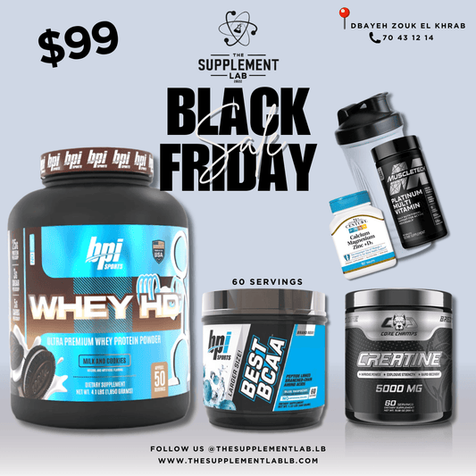 Whey Protein + BCAA + Creatine + Multivitamin + Zmag + shaker