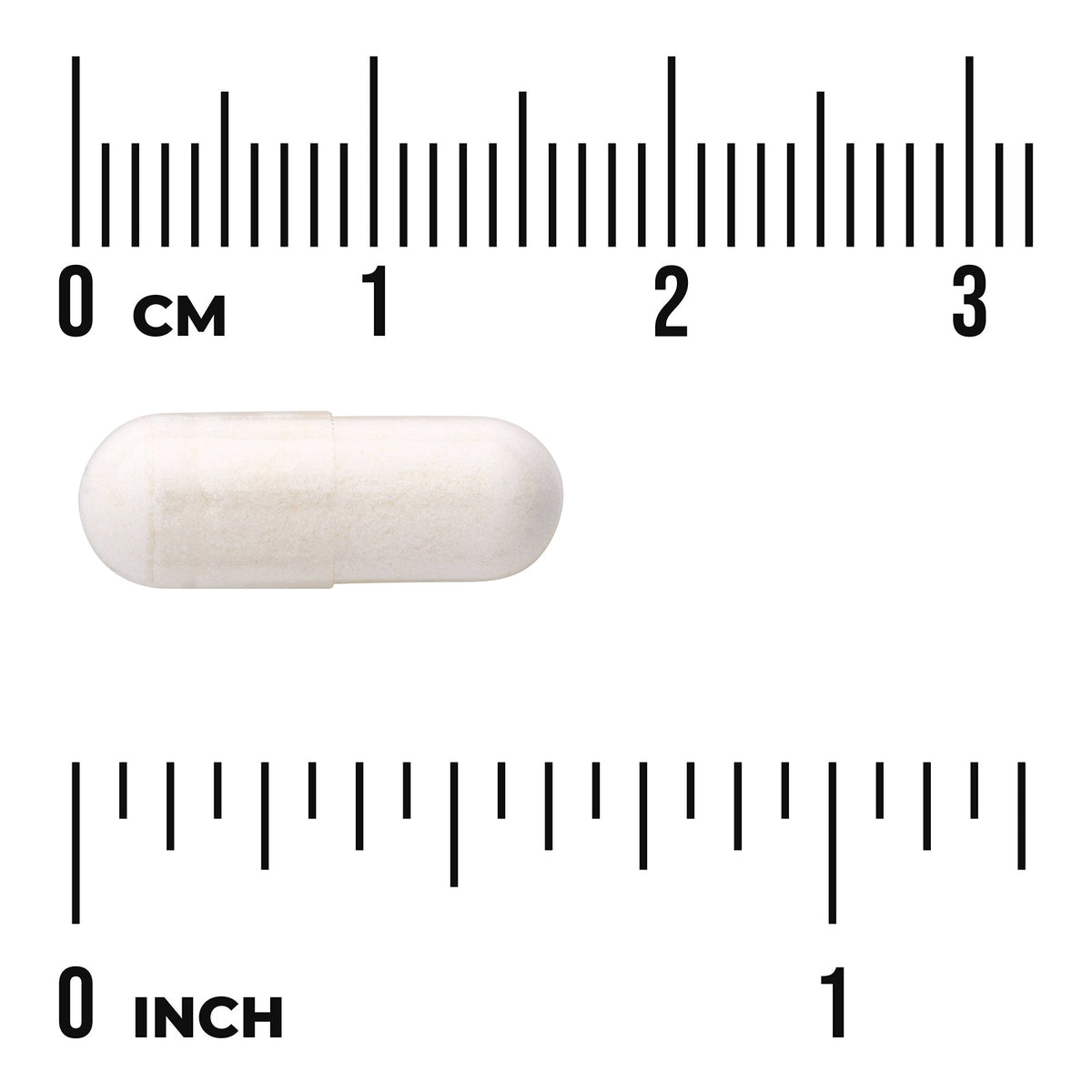 Swanson Vitamin D3 2,000 IU capsule size