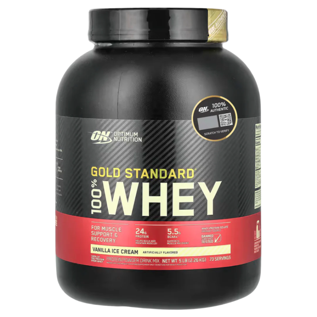 Optimum Nutrition 100% Whey Gold Standard 5 lbs Whey Protein