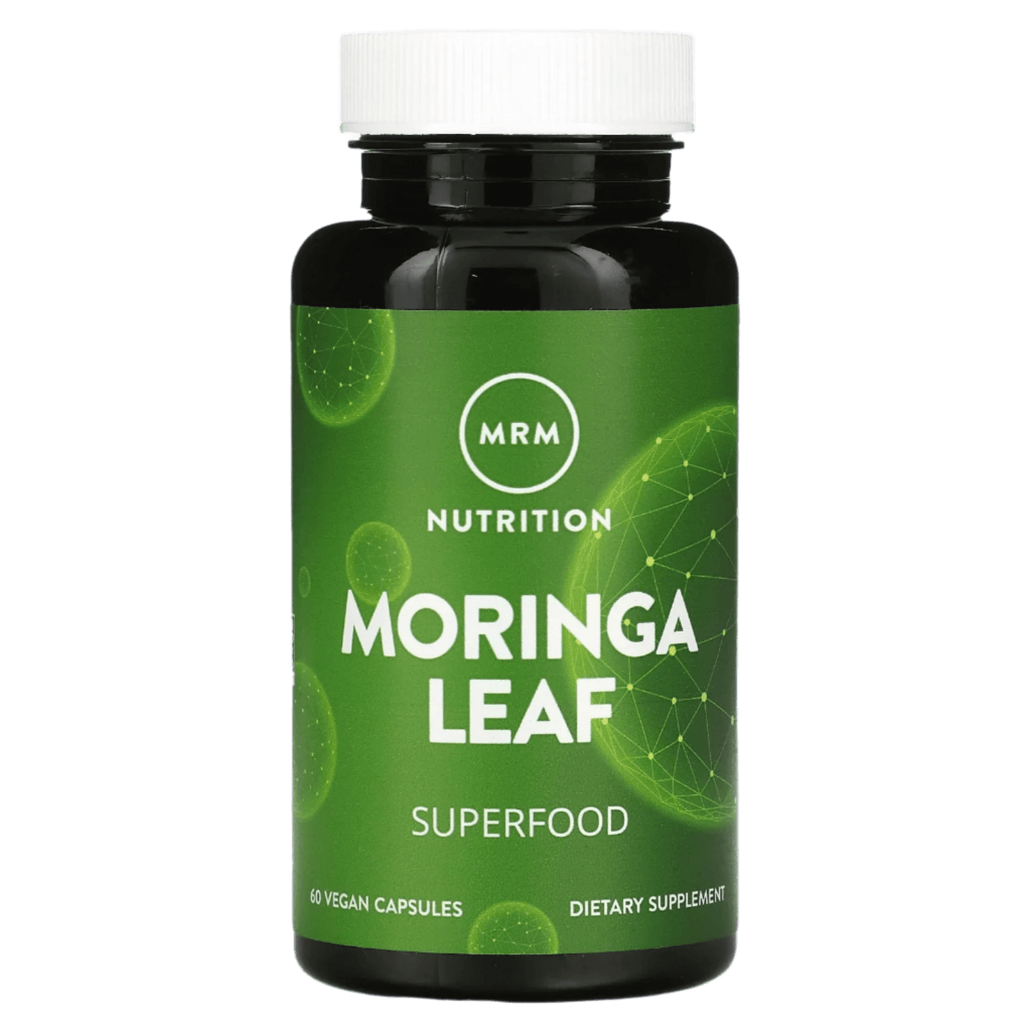 MRM Nutrition Moringa Leaf Capsules, 600mg moringa, 60 Capsules