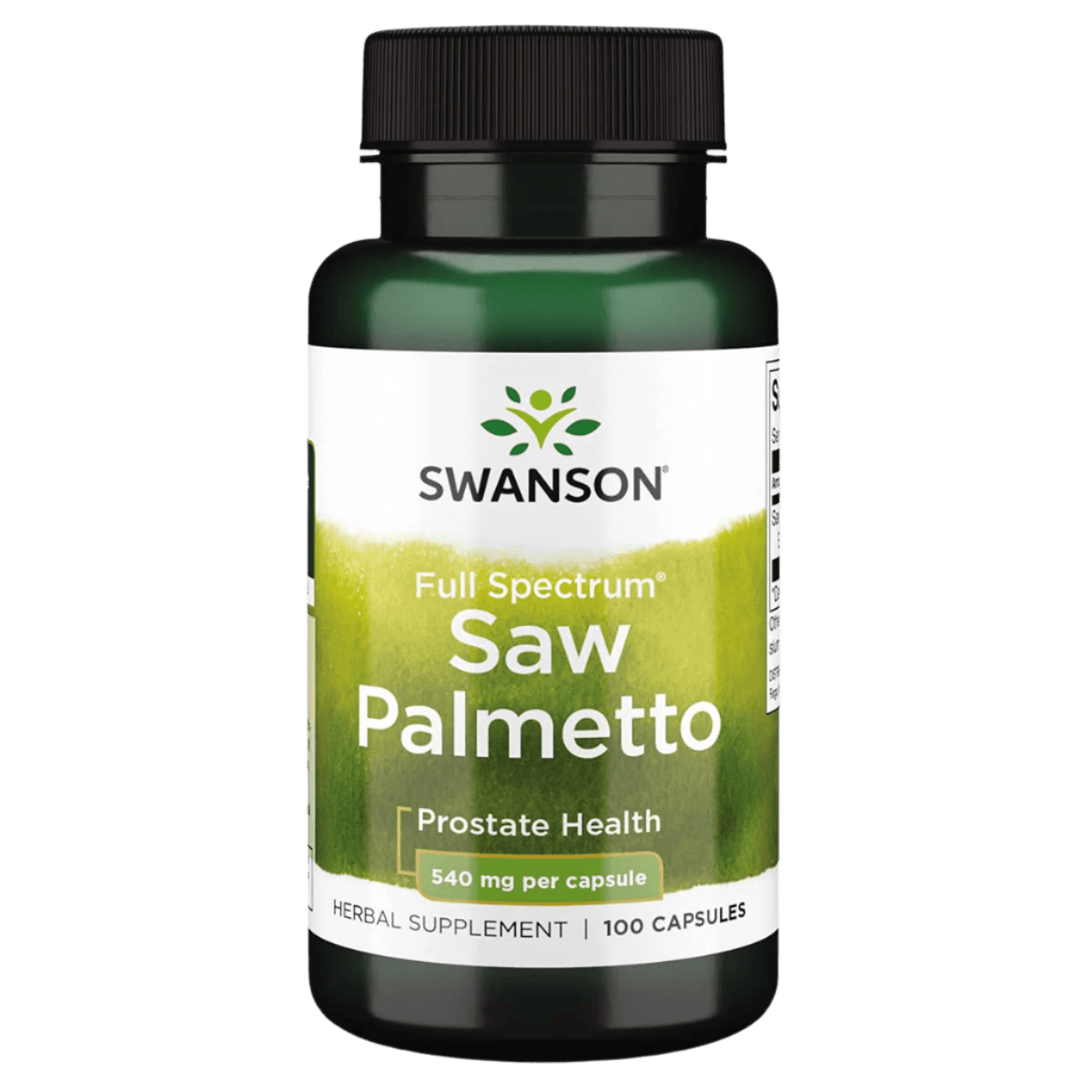 Swanson Saw Palmetto, 540mg, 100 Capsules