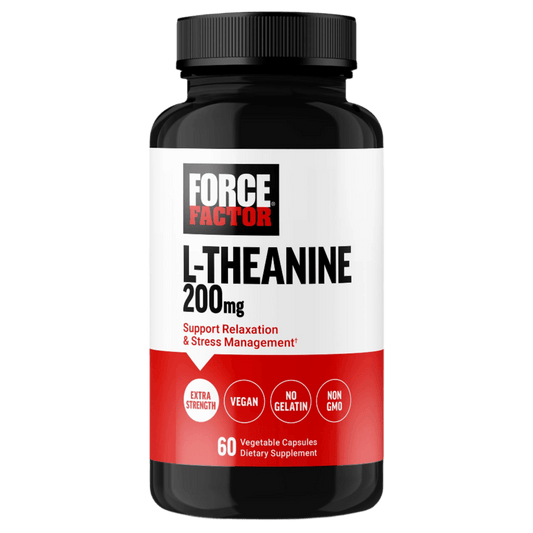 Force Factor, L-Theanine, Extra Strength , 200 mg , 60 Vegetarian Capsules