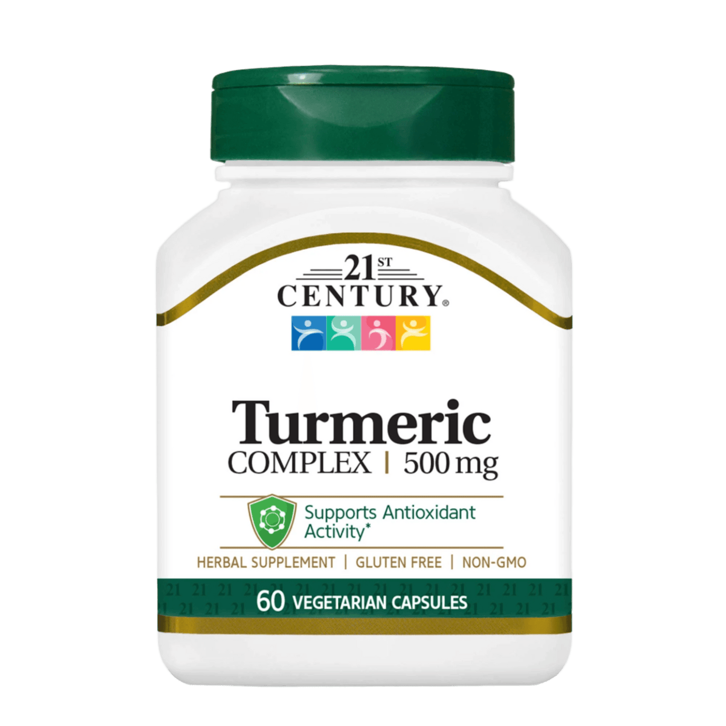 21st Century, Turmeric Complex, 500 mg, 60 Vegetarian Capsules