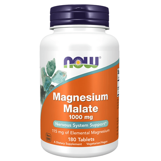 NOW Foods, Magnesium Malate 1000 mg,  180 Tablets