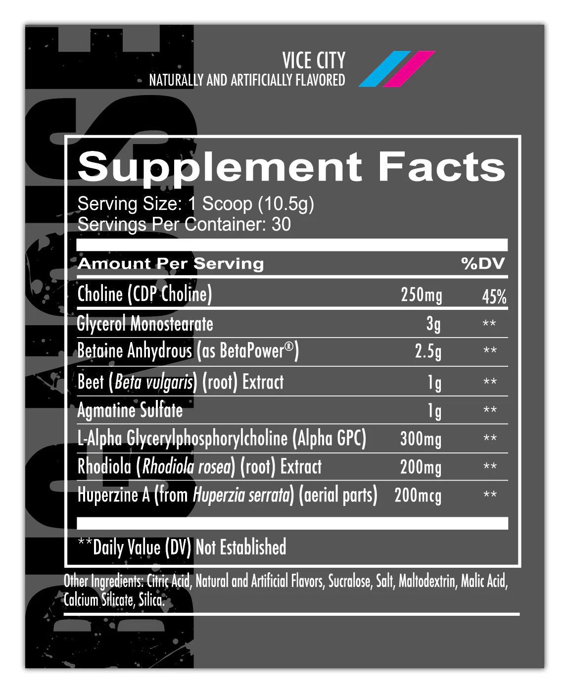 Recon1 Big Noise, Non Stimulant Pre-workout, 30 Servings