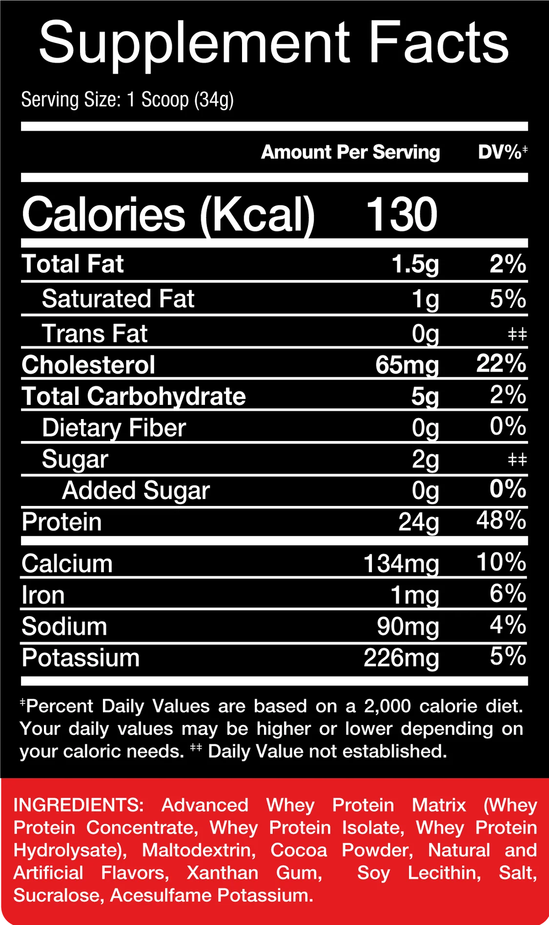 RedRex Big Whey - Whey Protein 4.5 lbs (2 kg)
