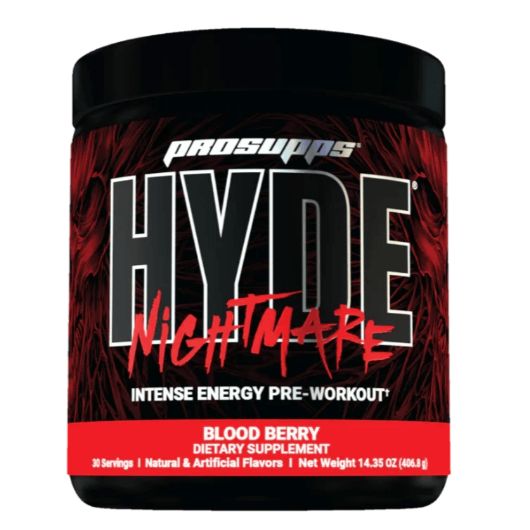 ProSupps Hyde Nightmare Pre-Workout Powder Energy Drink - Intense Energy, 30 Servings