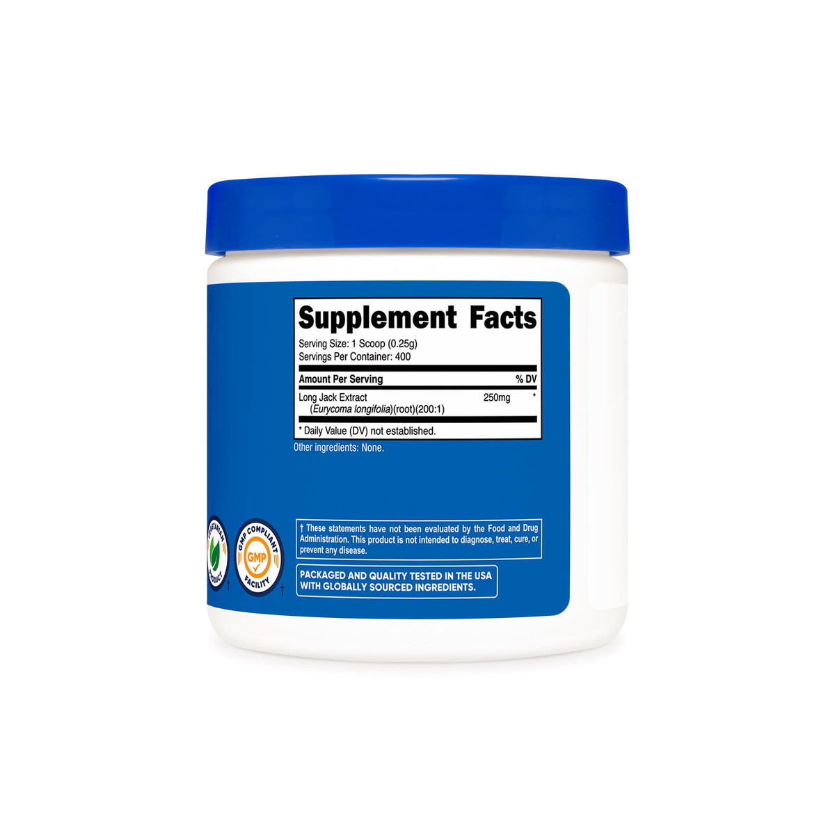 Supplement facts panel