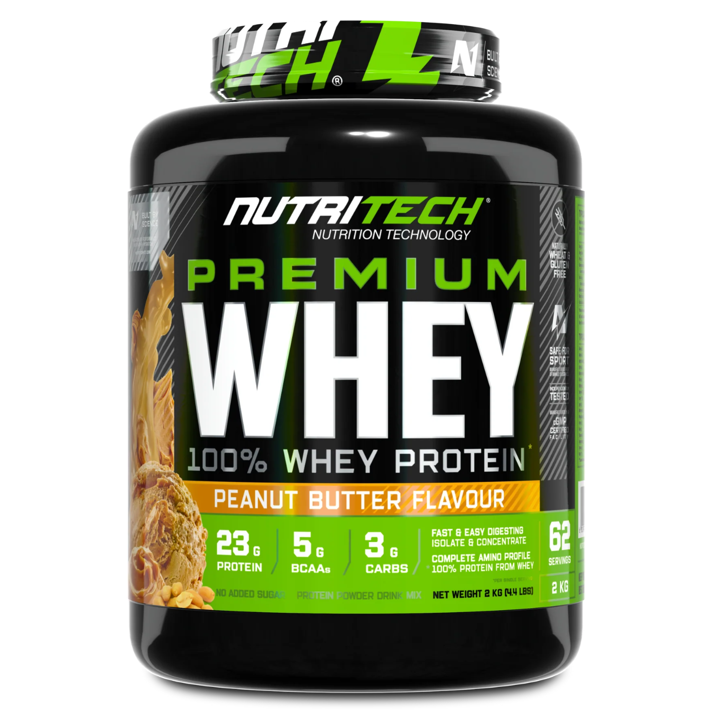NUTRITECH Premium Whey – 4.4 lbs (2 kg)