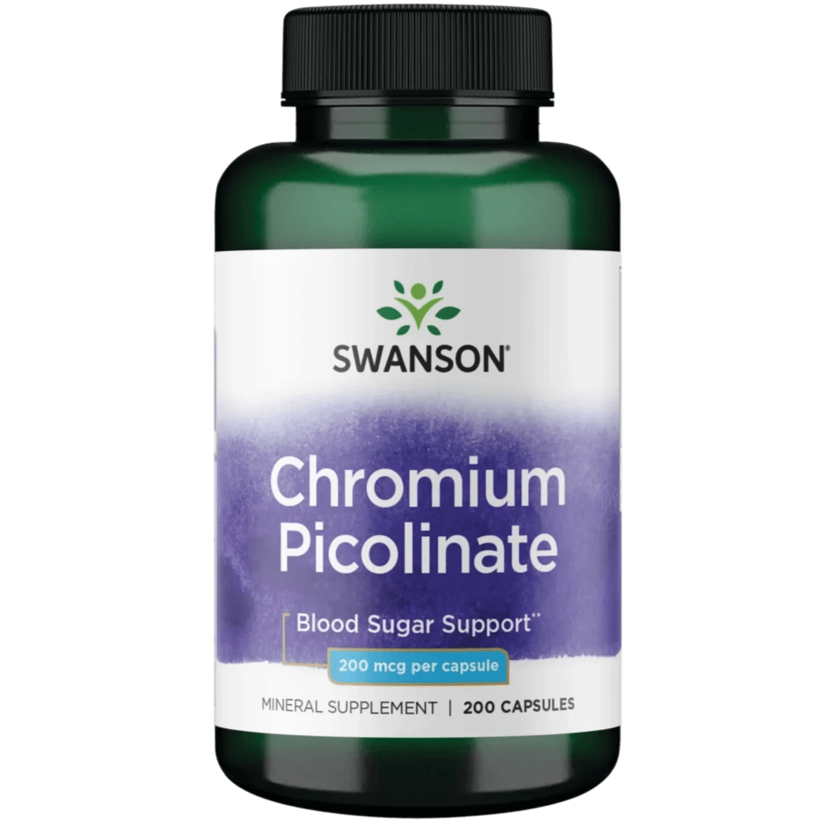 Swanson, Chromium Picolinate, 200 mcg, 200 Capsules
