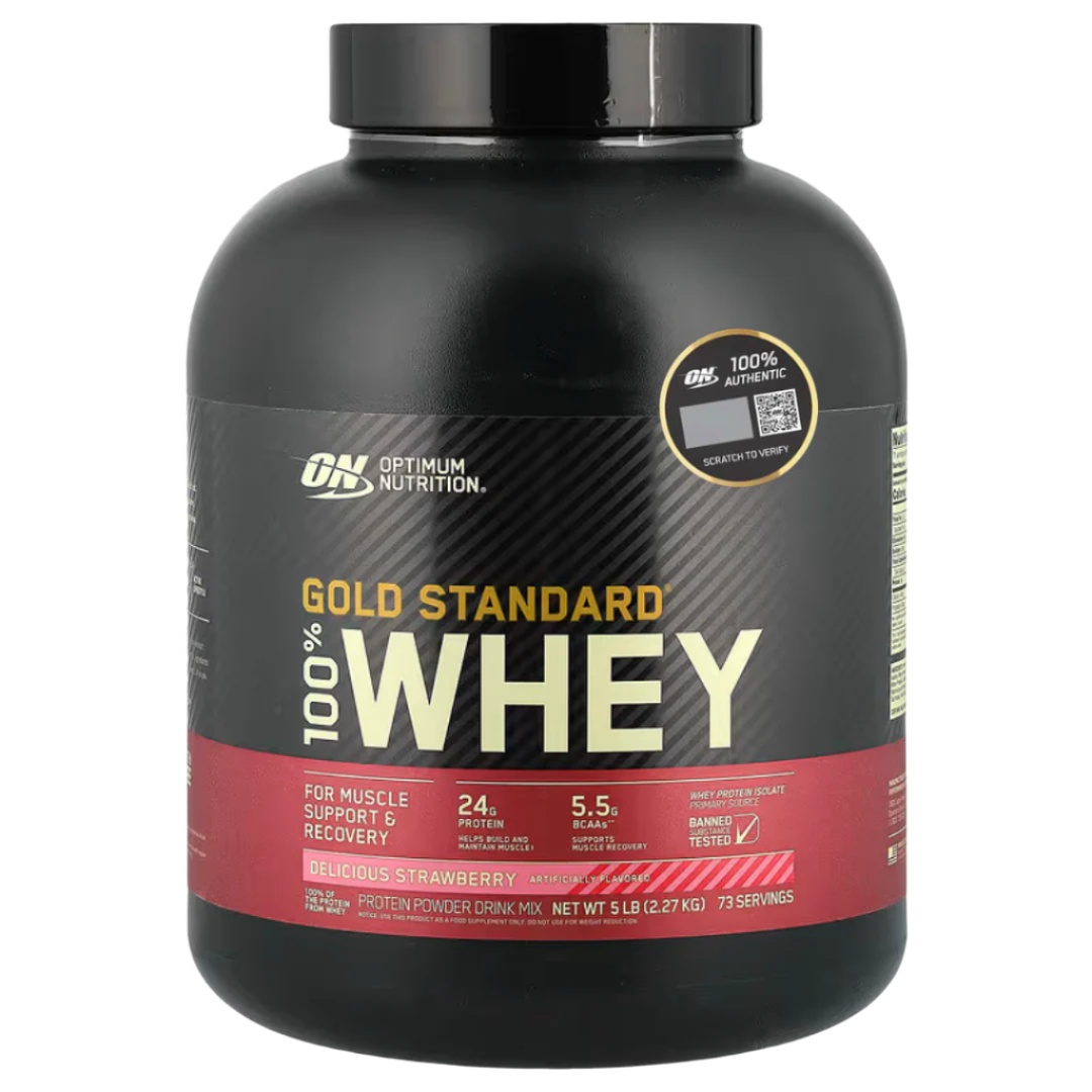 Optimum Nutrition 100% Whey Gold Standard 5 lbs Whey Protein