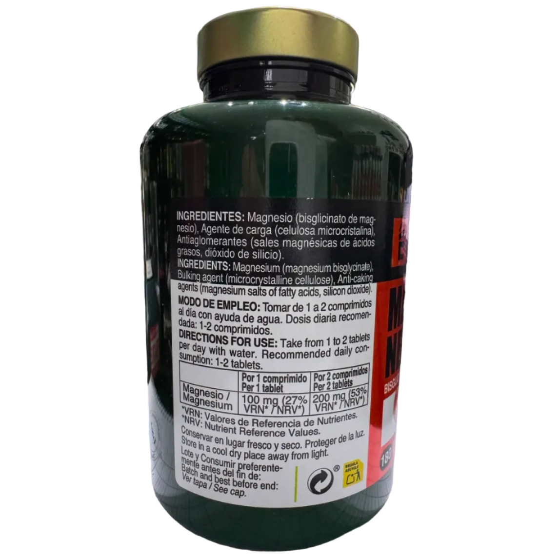 Novadiet Magnesium Bisglycinate 180 Tablets