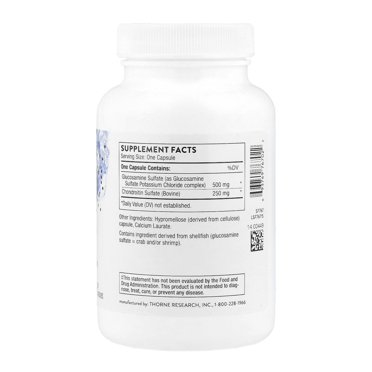 Supplement facts panel