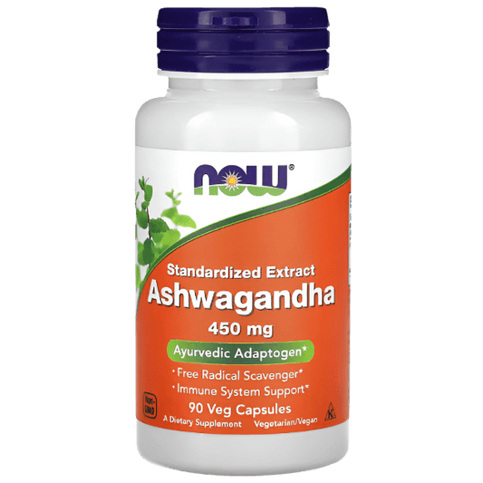 NOW Food Ashwagandha, 450mg Extract, 90 Servings