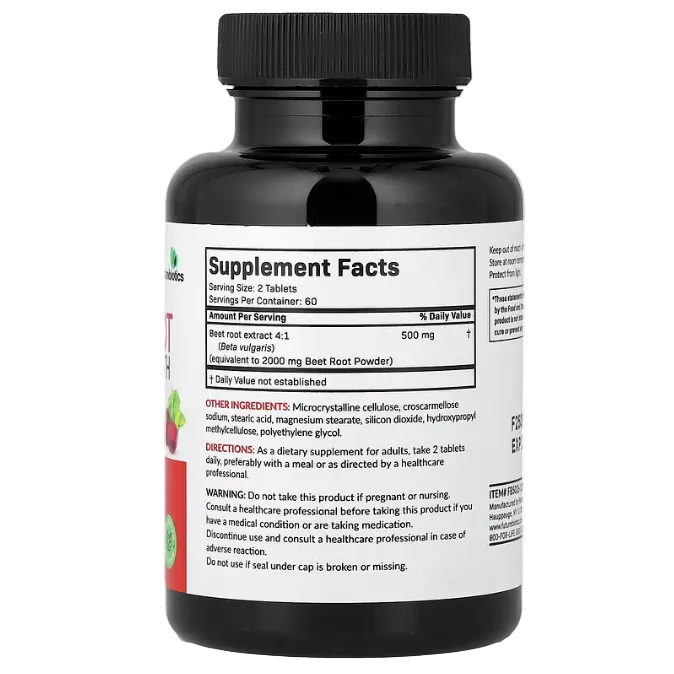 Futurebiotics Beet Root 250 mg 120 Vegetarian Tablets