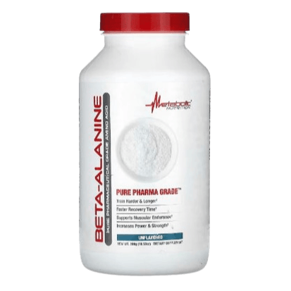 Metabolic Nutrition, Beta-Alanine, Unflavored, 300 g