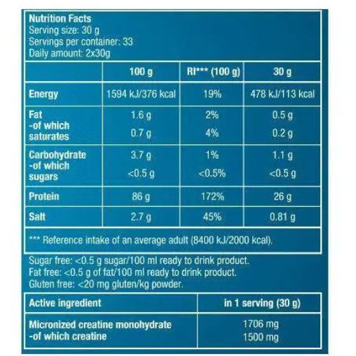 BioTech USA Protein Power – 1 kg 33 Servings | Muscle Growth, Recovery & Daily Protein Support