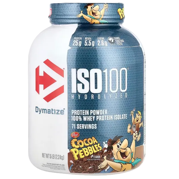 Dymatize Iso100 Isolate and Hydrolyzed Protein, 71 Servings
