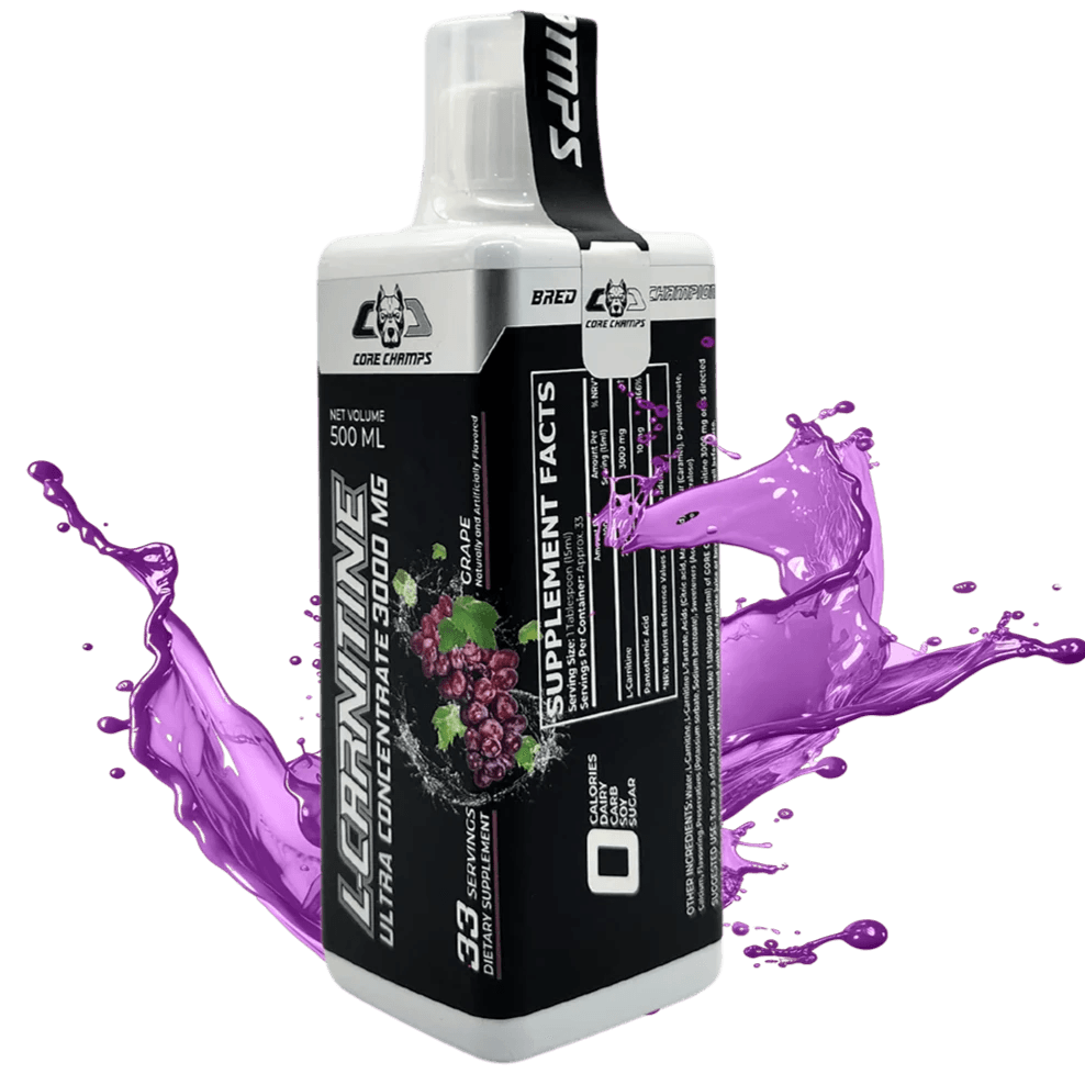 Core Champs L-CARNITINE 3000, 33 Servings
