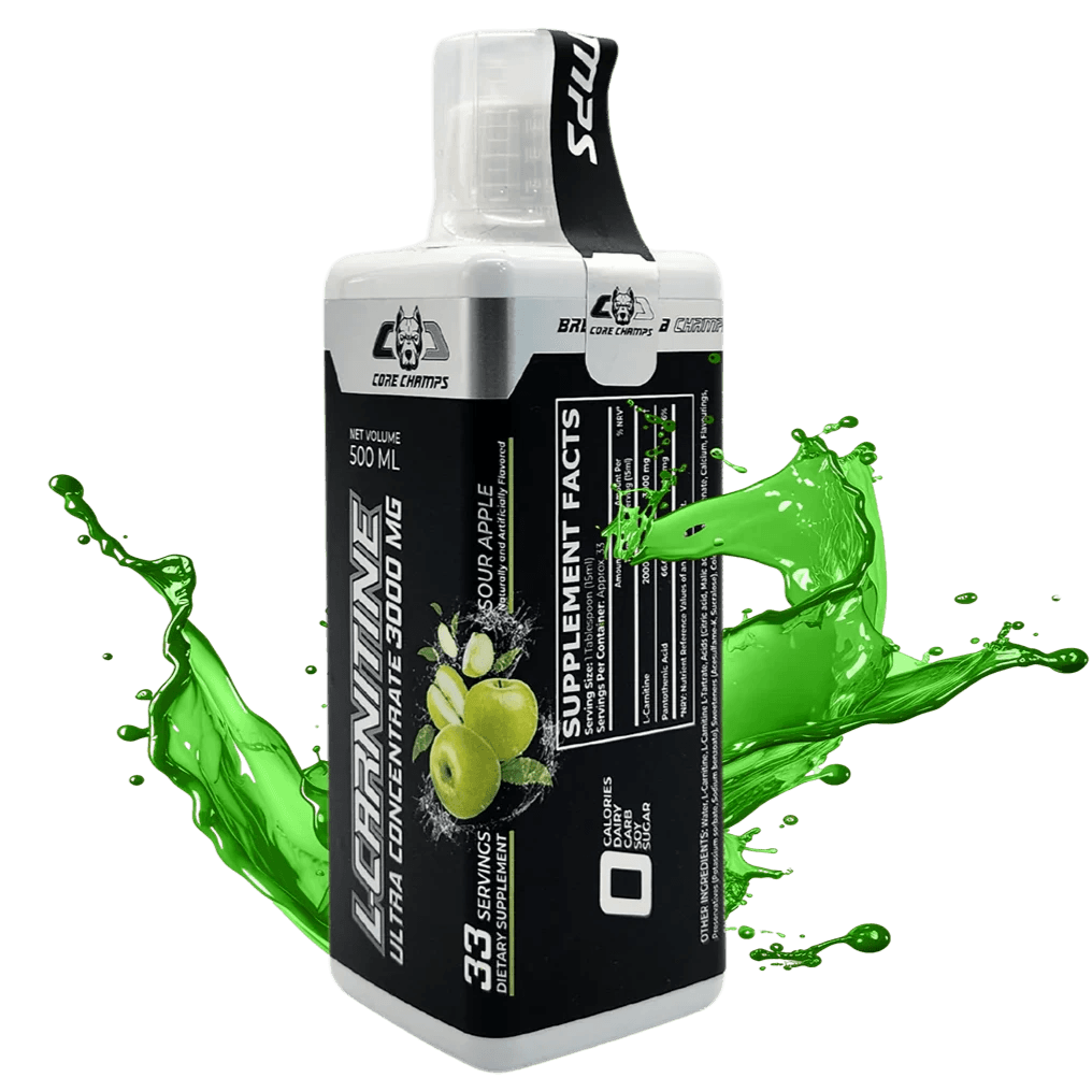 Core Champs L-CARNITINE 3000, 33 Servings