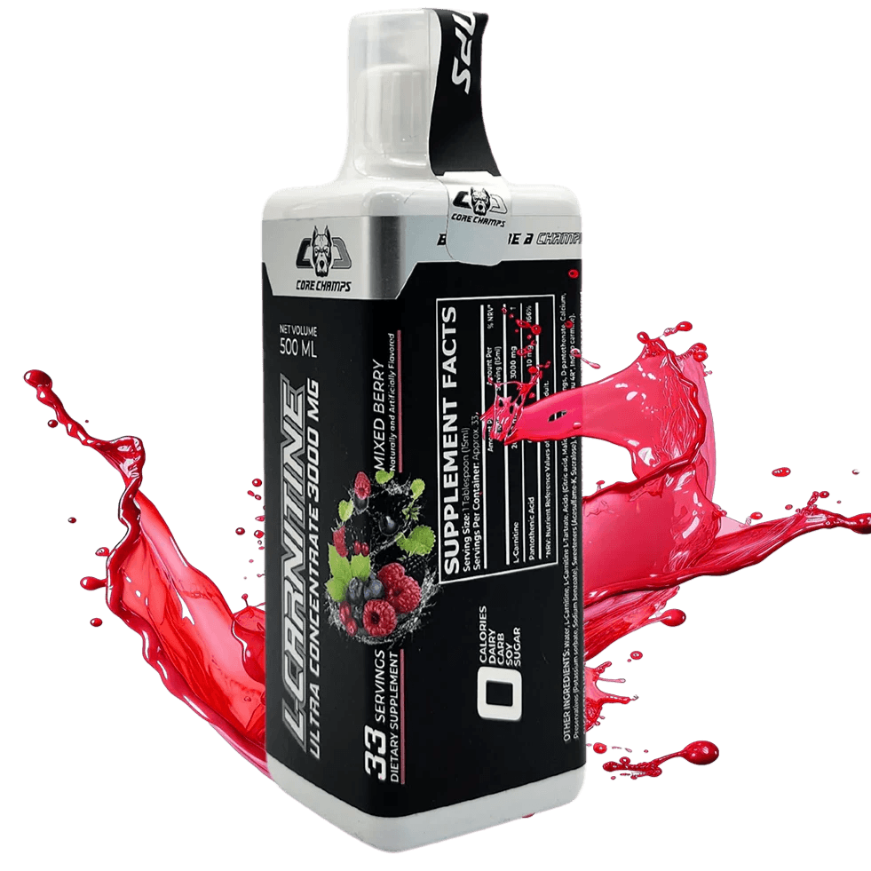 Core Champs L-CARNITINE 3000, 33 Servings
