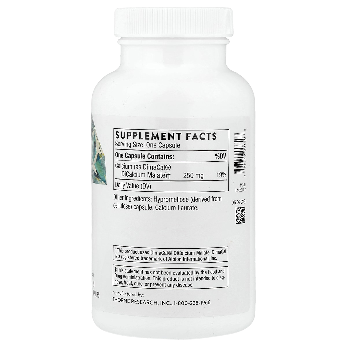 Supplement facts panel