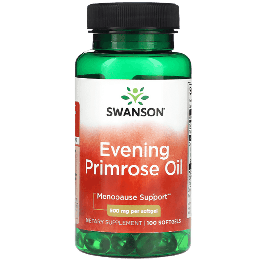 Swanson Evening Primrose Oil – 500 mg | 100 Softgels