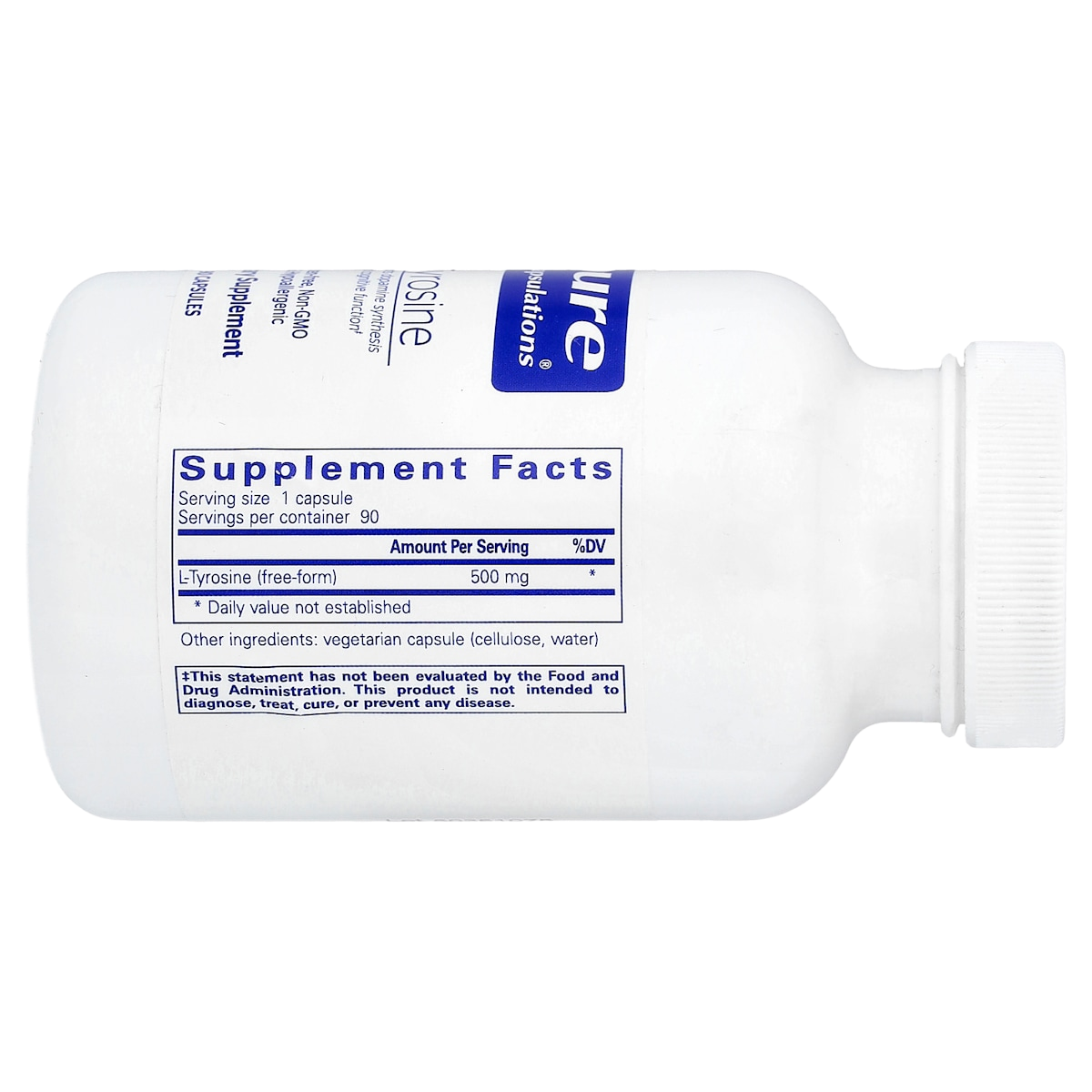 Supplement facts panel