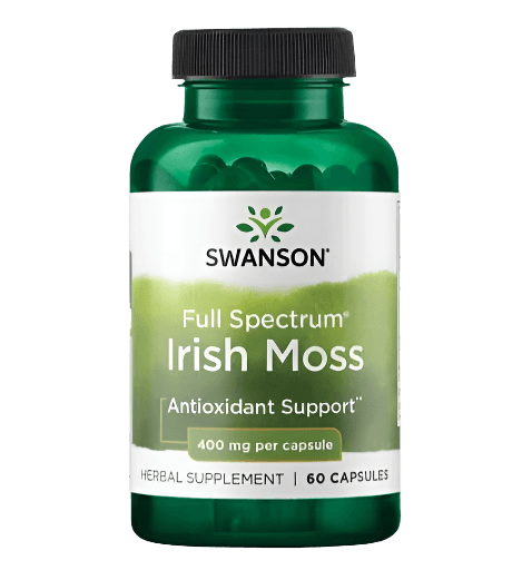 Swanson Full Spectrum Irish Moss, 400mg, 60 Capsules