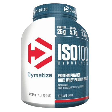 Dymatize Iso100 Isolate and Hydrolyzed Protein, 71 Servings