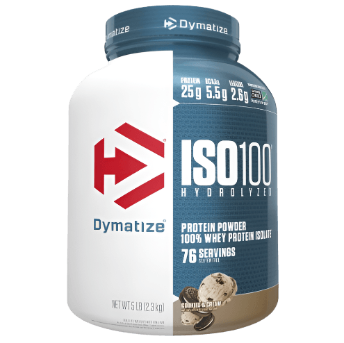 Dymatize Iso100 Isolate and Hydrolyzed Protein, 71 Servings
