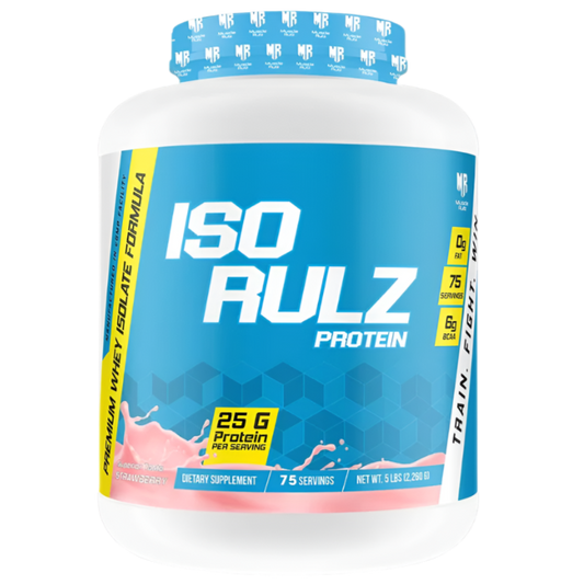MuscleRulz Iso Rulz – Premium Whey Isolate Protein, 5 lbs