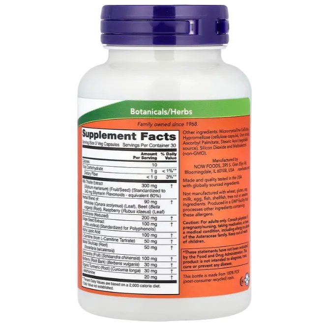 NOW Foods Liver Refresh (90 Veg Capsules)