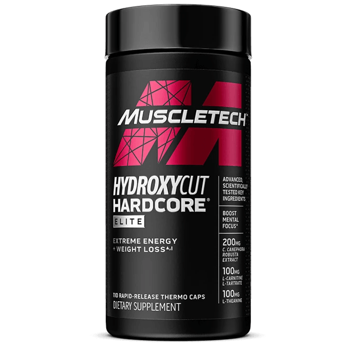 MuscleTech Hydroxycut Hardcore Elite, 100 Capsules