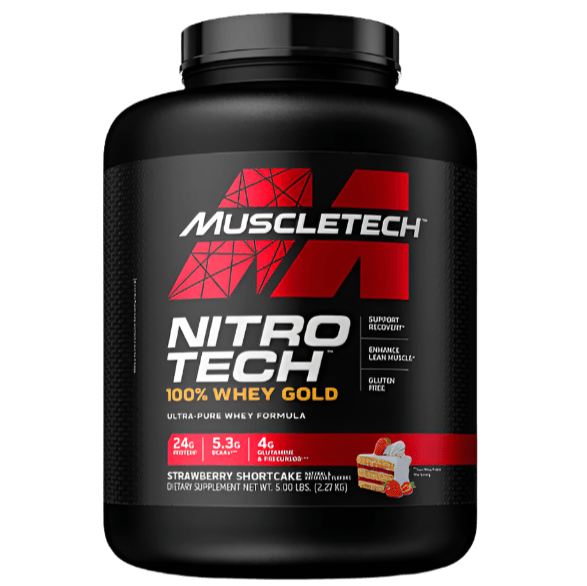Muscletech Nitro-Tech 100% Whey Gold 5.03 lbs Whey Protein 69 Servings