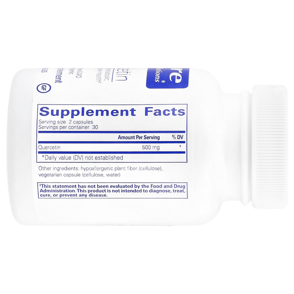 Supplement facts panel