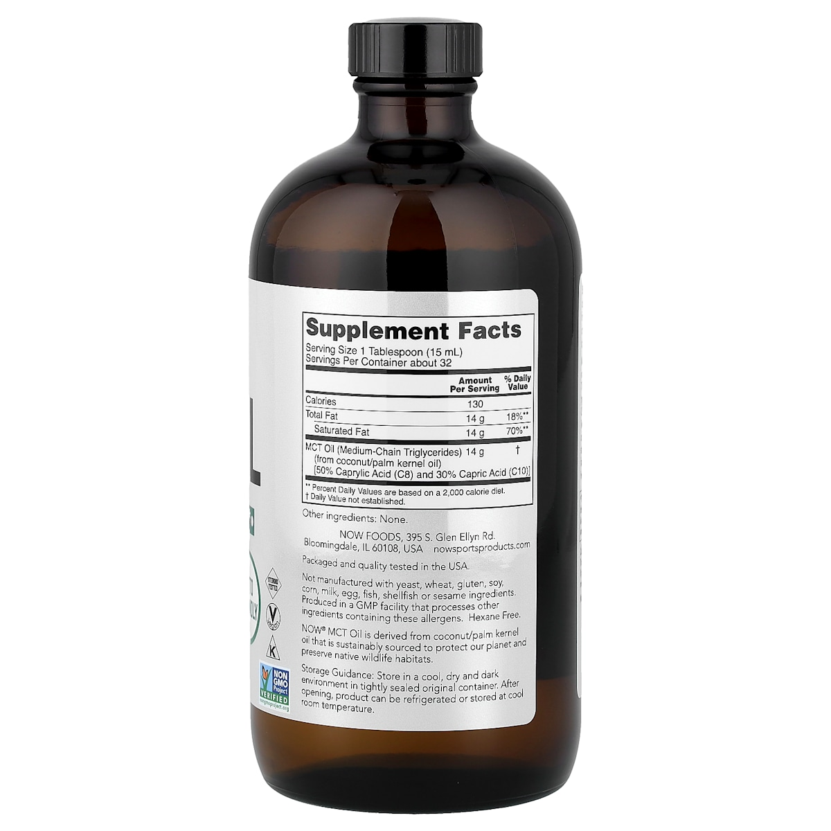 Supplement facts panel