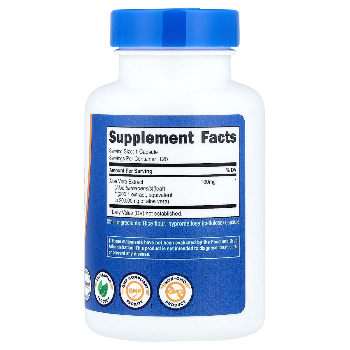Supplement facts panel