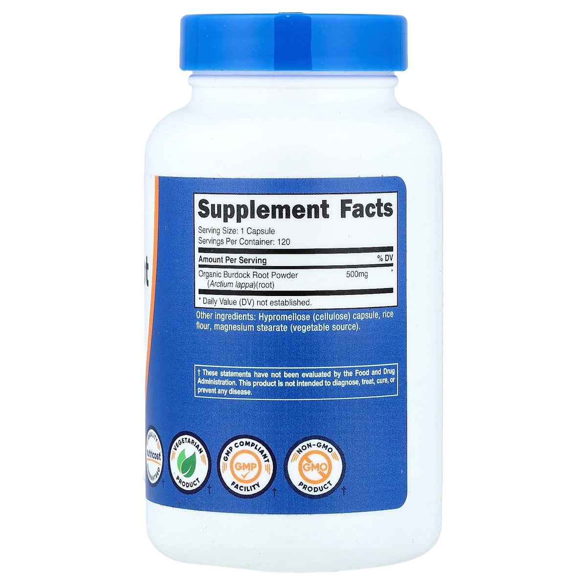 Supplement facts panel