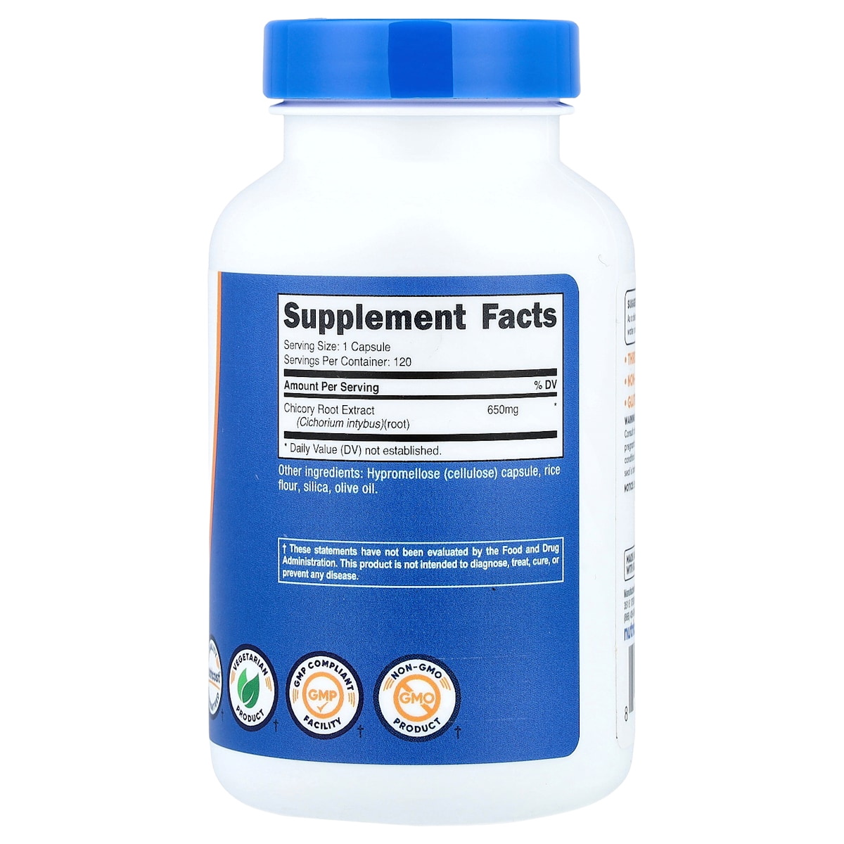 Supplement facts panel