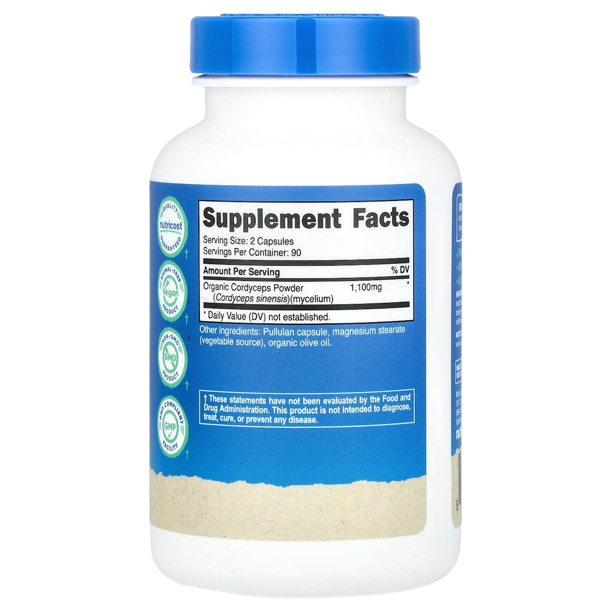 Supplement facts panel