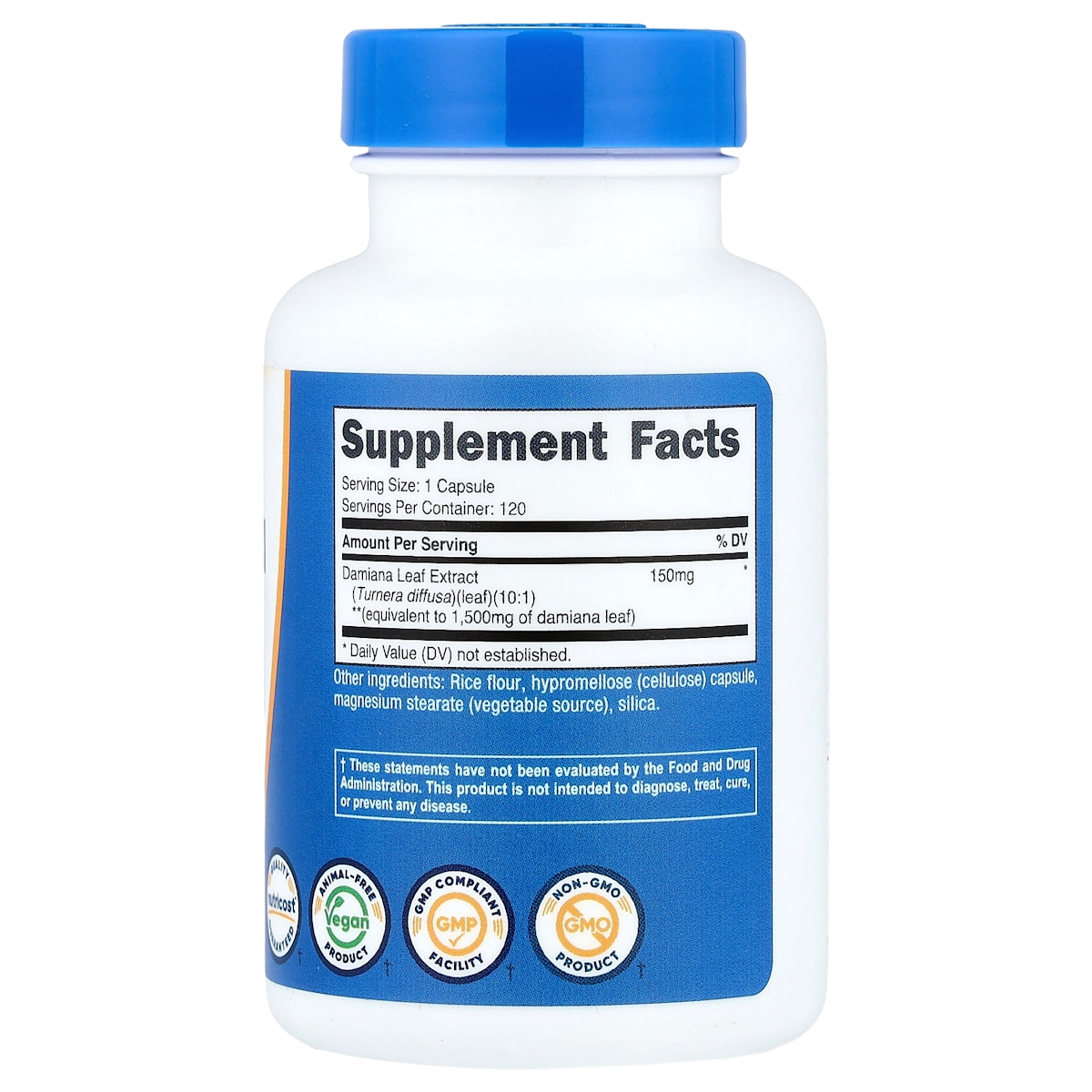 Supplement facts panel