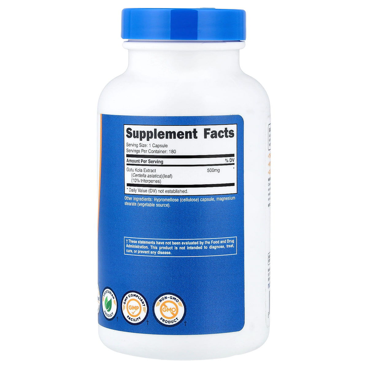 Supplement facts panel