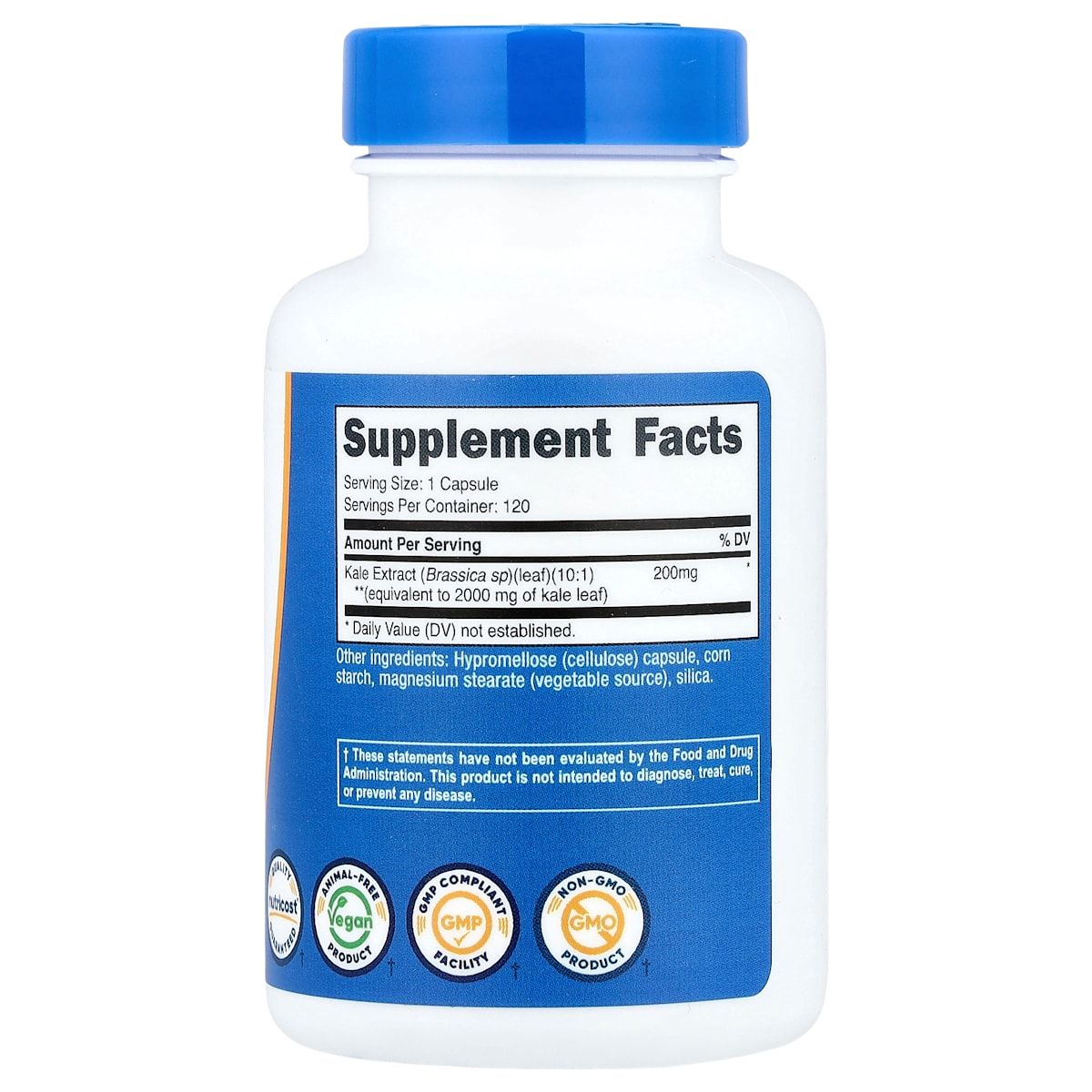 Supplement facts panel