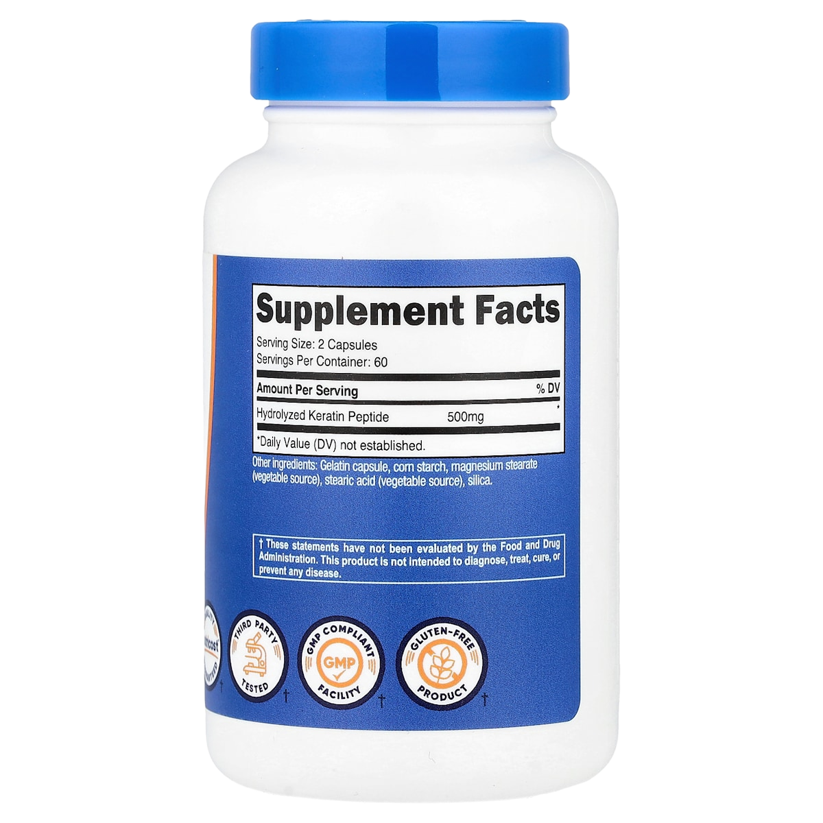 Supplement facts panel