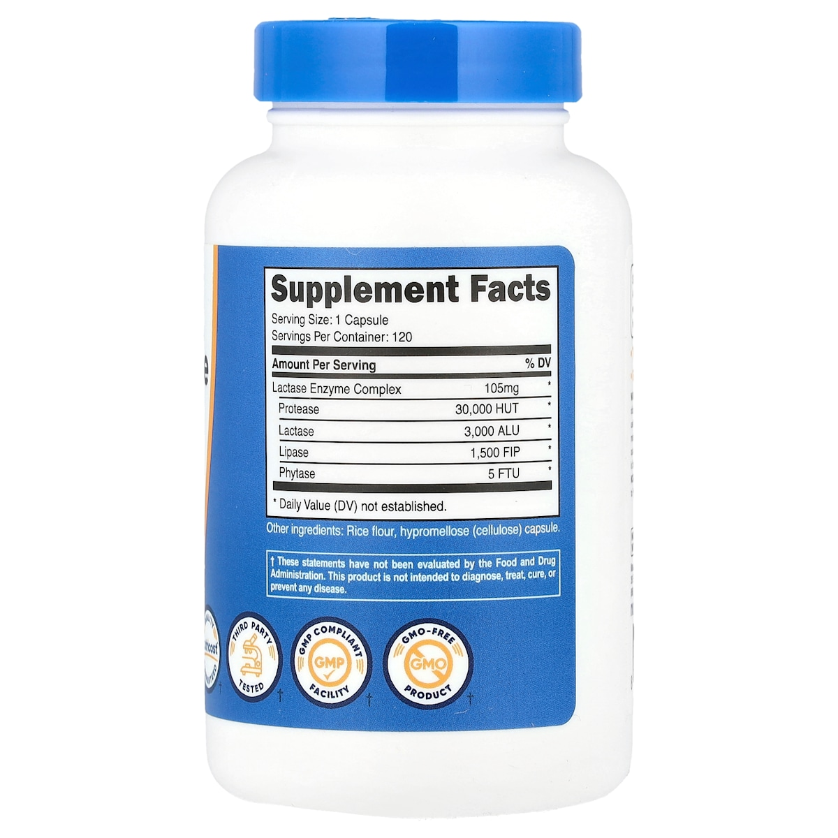 Supplement facts panel