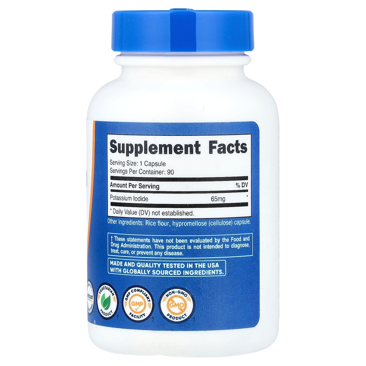 Supplement facts panel