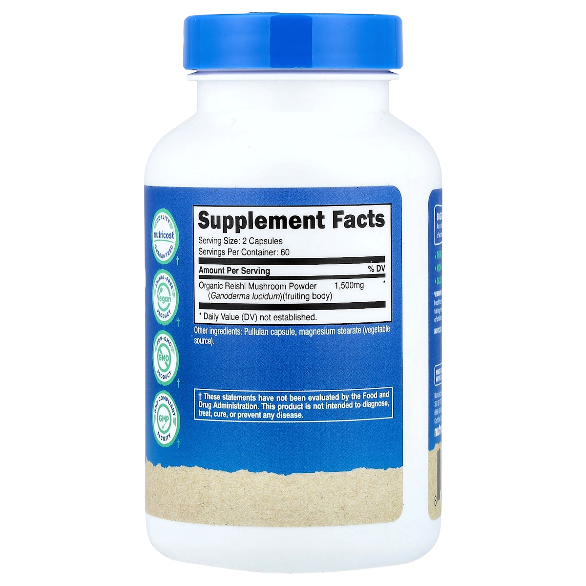 Supplement facts panel
