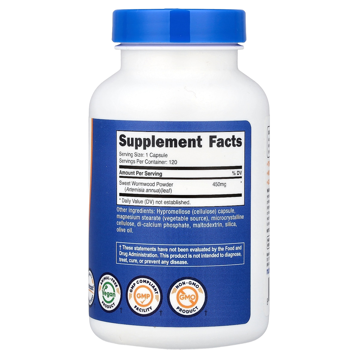 Supplement facts panel