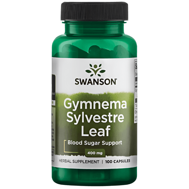 Swanson Gymnema Sylvestre Leaf, Full Spectrum, 400 mg, 100 Capsules